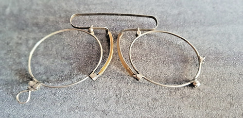 Alte antike brille - /, zwicker