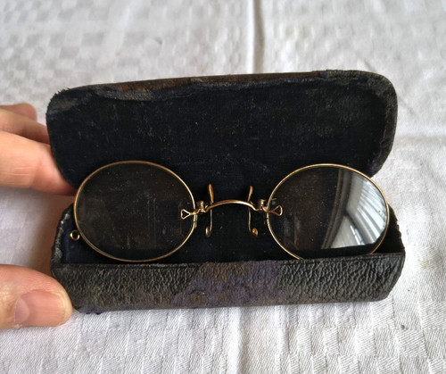 Antike brille kneifer - antike,