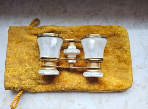 Antikes opernglas aus messing - opernglas,