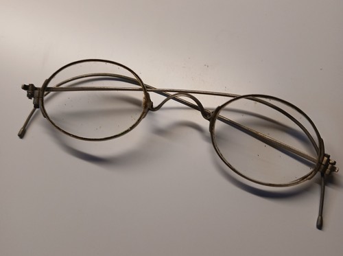 Brille nickelbrille uralt - brille,