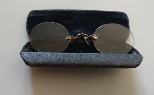 Antike brille zwickel - brille,