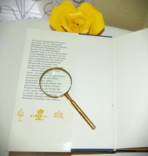 Alte kleine Messinglupe/