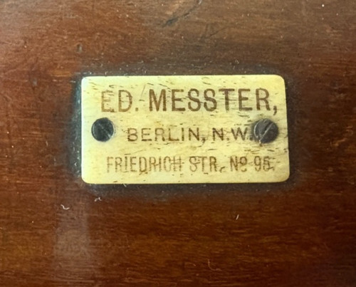 Antikes mikroskop messter - e.d.,