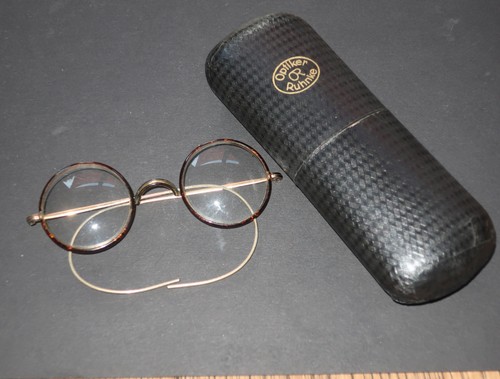 Alte antike nickelbrille mit - nickelbrille,