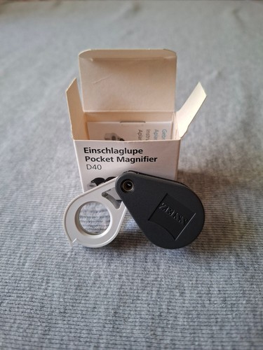 Zeiss d40 einschlaglupe 10x - einschlaglupe,