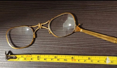 Antike klappbare brille - antike,