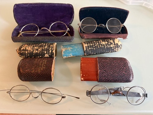Konvolut antike brille - 4x,