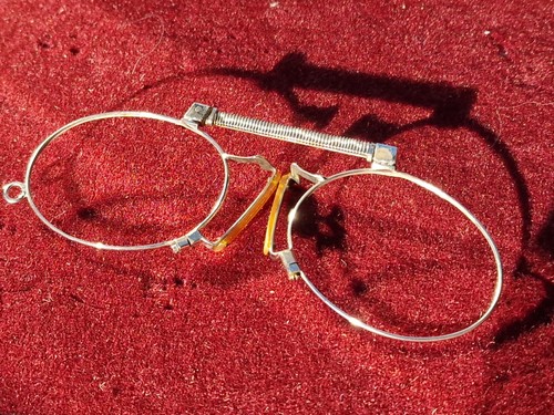 Antiker zwicker kneifer brille - zwicker,