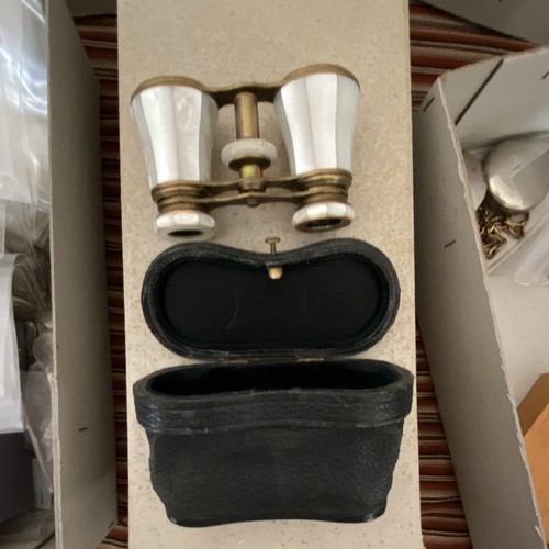 Fernglas perlemut antique - perlemut,