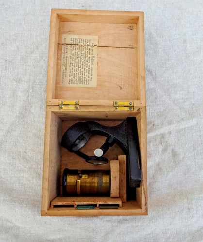 Altes taschenmikroskop mikro - altes,