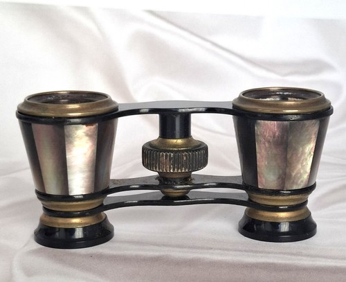 Antik opernglas perlmutt - antik,