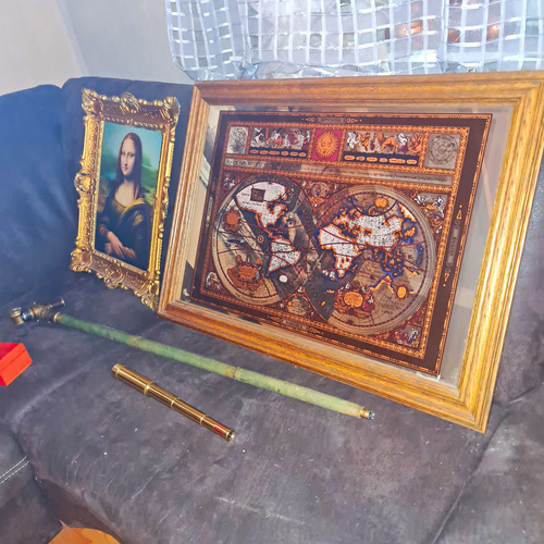 Konvolut monalisa antike - konvolut:, monalisa,