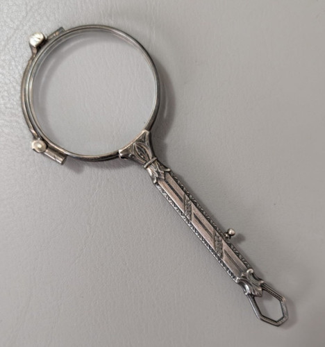 Antike silber lorgnette - silber,