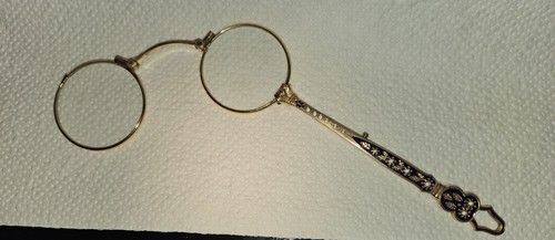Antikes lorgnon stielbrille - antikes,