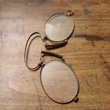 Antike Brille Im Etui