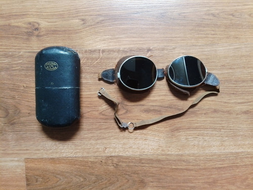 Antike militär sonnenbrille - antike, militär-sonnenbrille