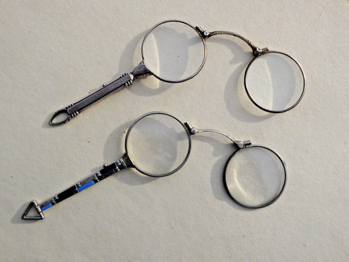 Lorgnette silber 800 - x,