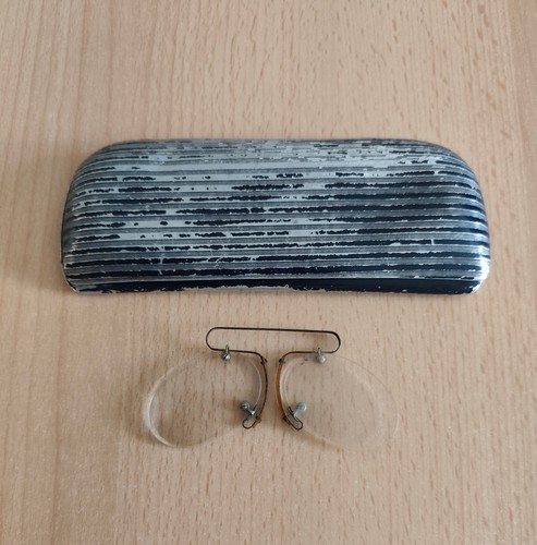 Zwicker brille nasenkneifer - /,