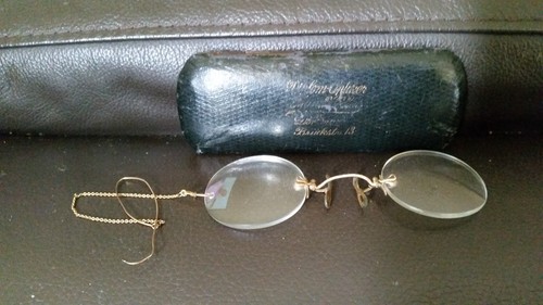 Antike nasen klemm brille - antike, klemm-brille